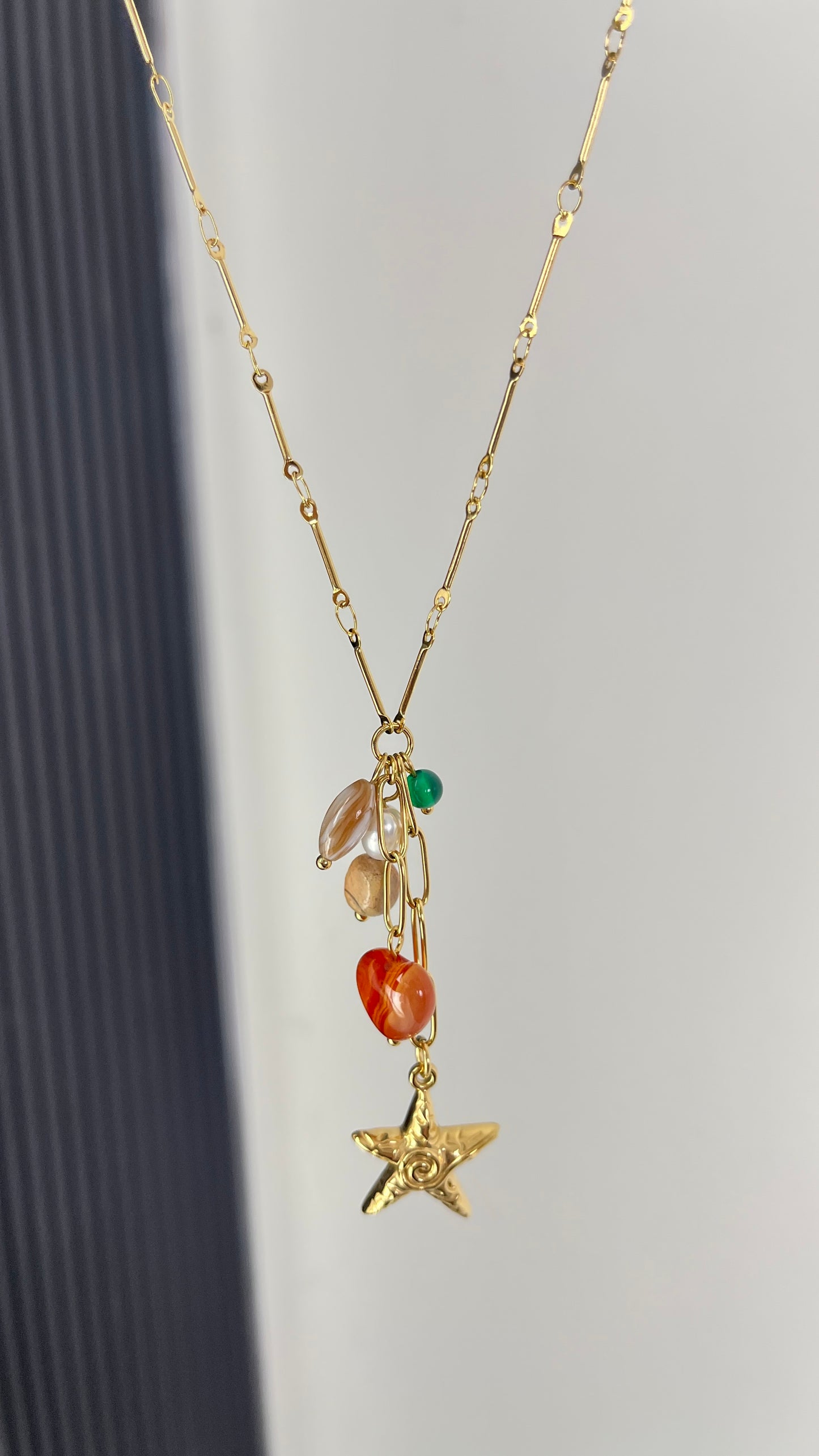 Tidepool Star Drop Necklace