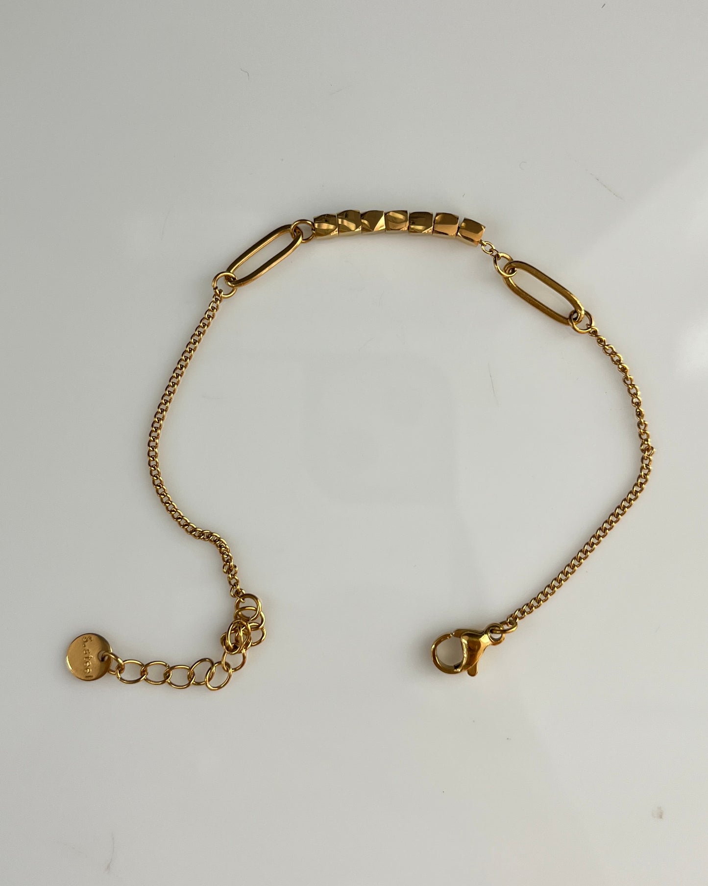 Valencia Textured Bar Bracelet