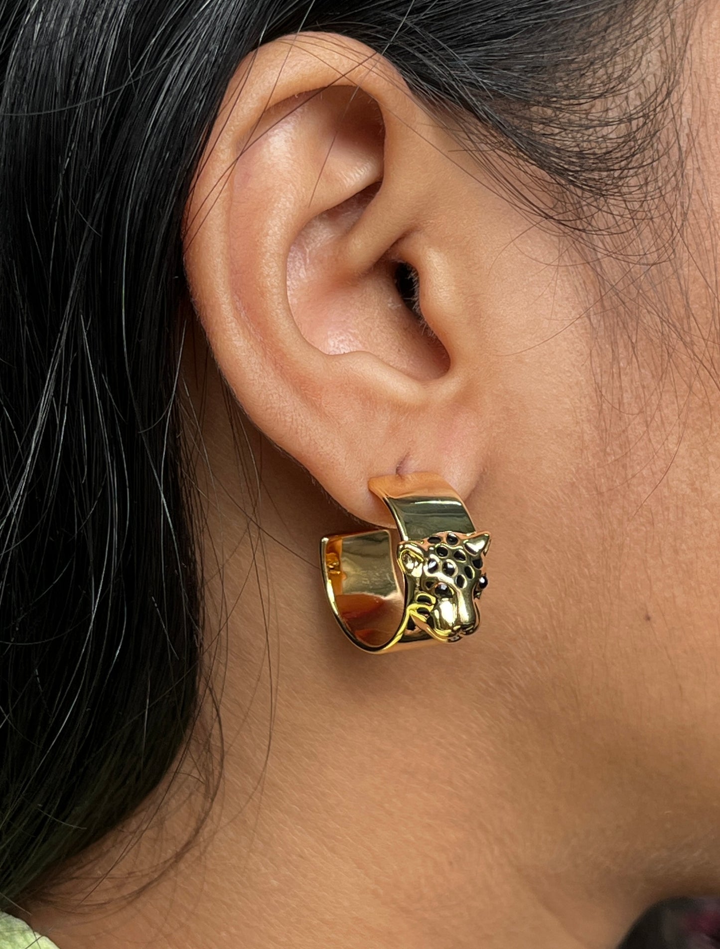 Jaguar Stud Earrings