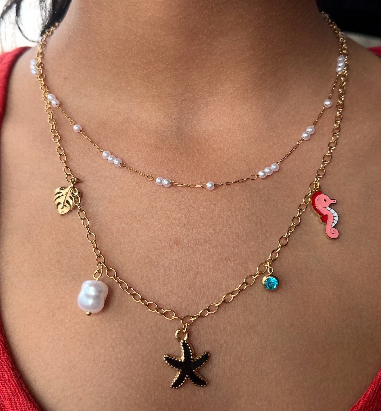 Ocean charm Necklace