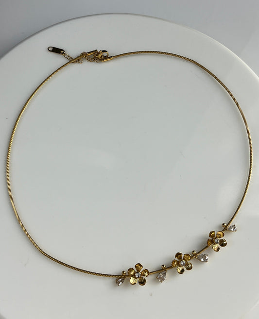 Fleur Wire Choker