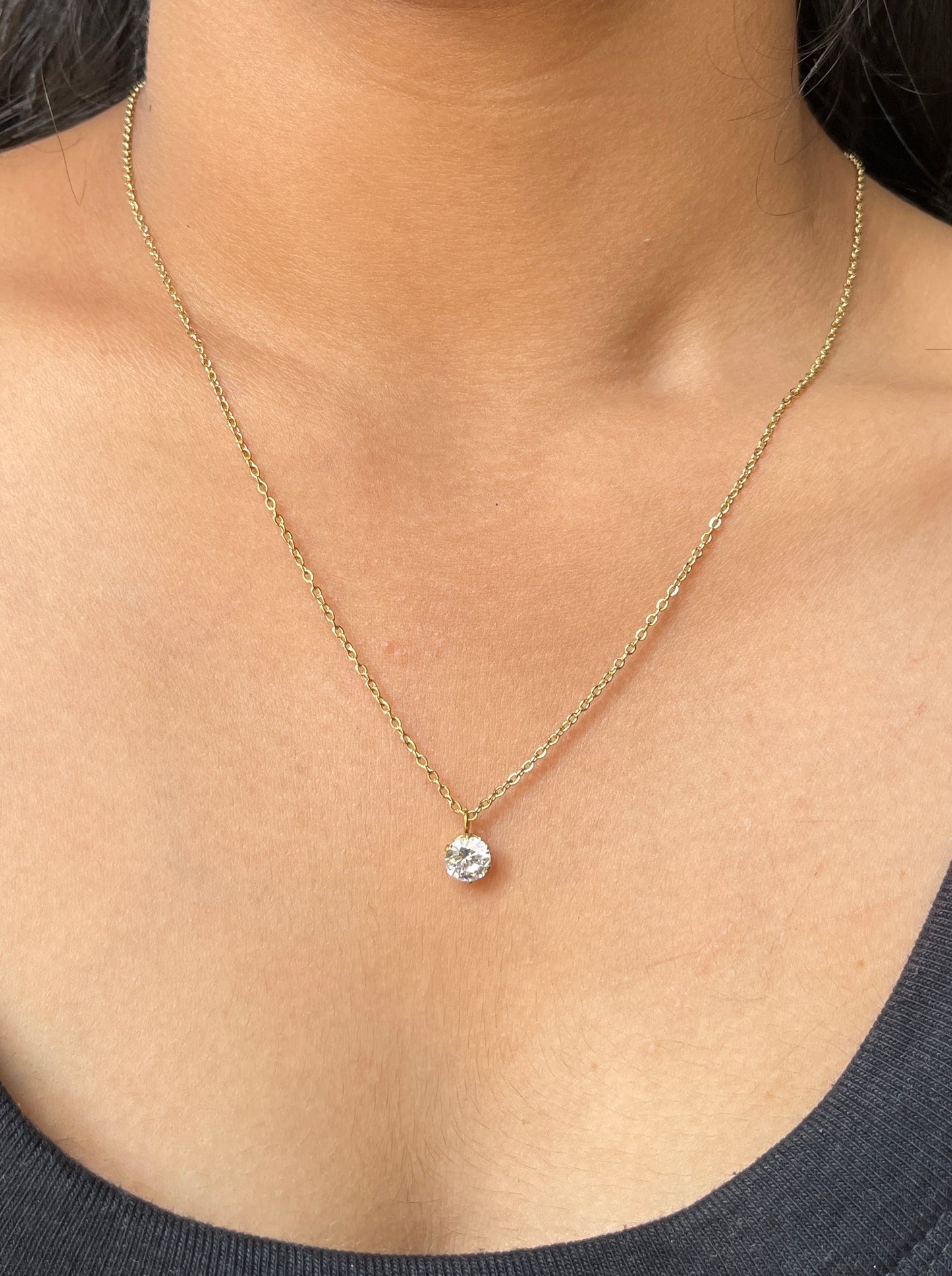 Solitaire Necklace