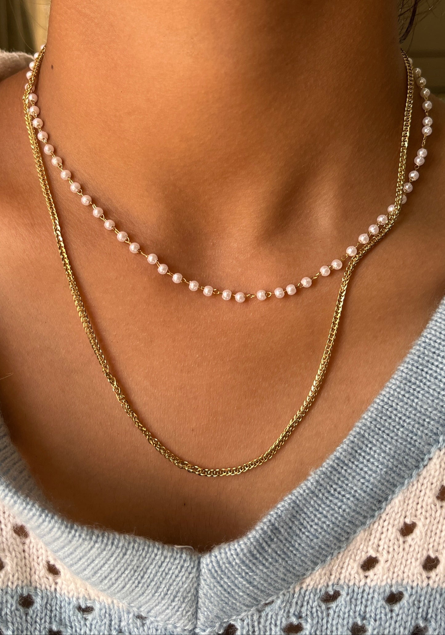 Pearl Harmony Layered Necklace