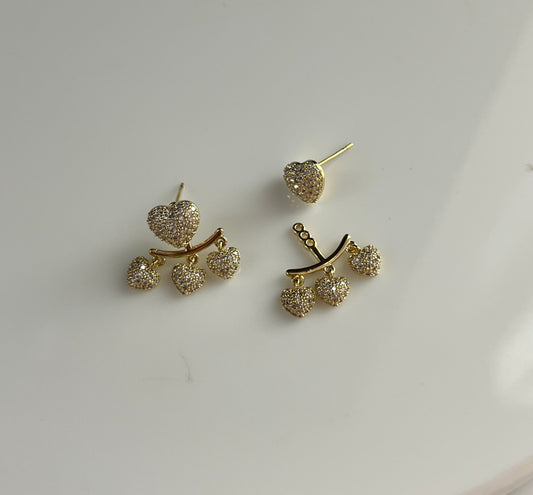 Cai Heart Earrings