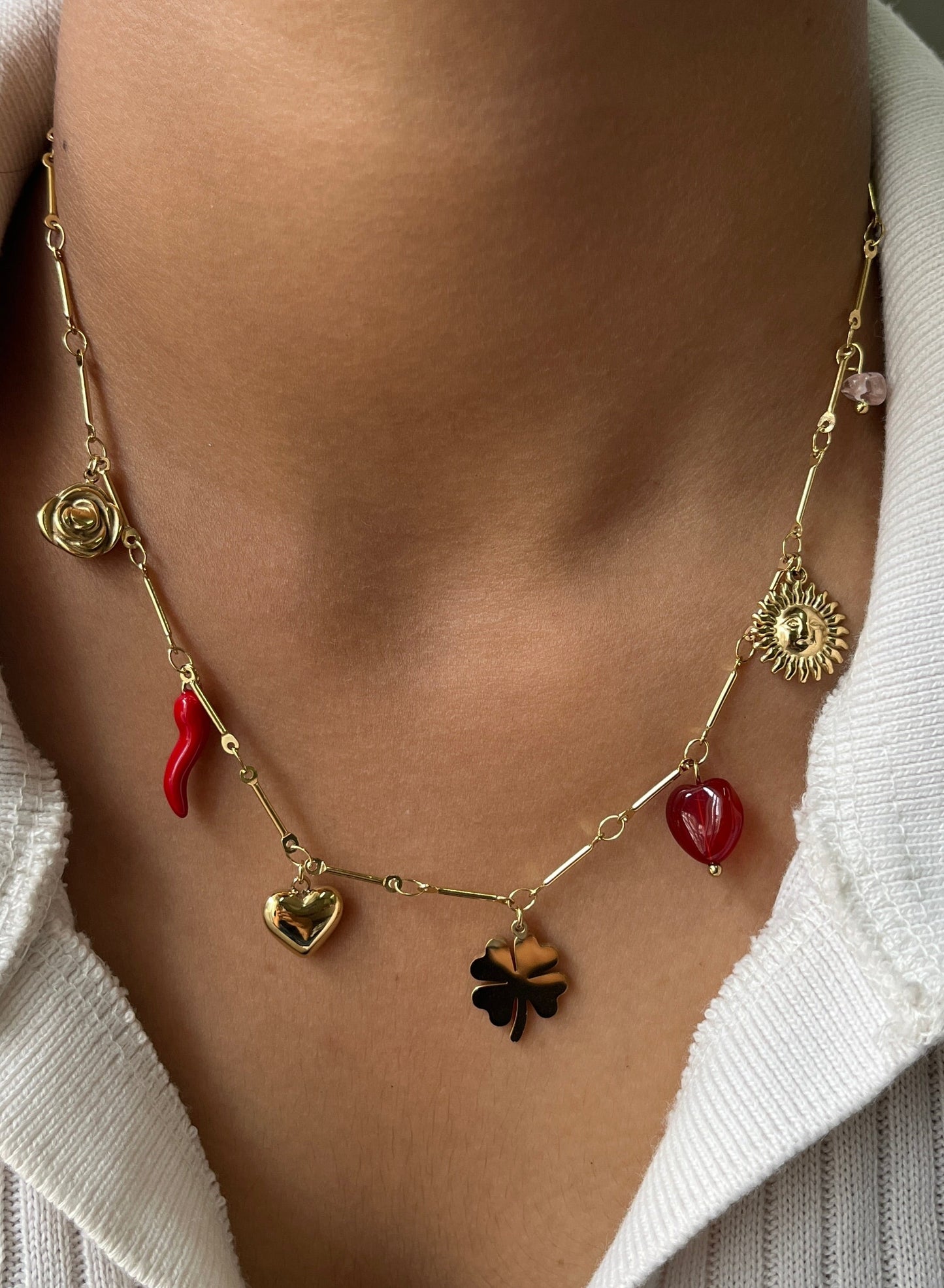 The Amalfi Charm Necklace