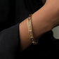 Nova Textured Trio Bangle