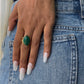 Emerald Eclipse Ring