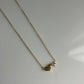 Minimalist Double-Heart Necklace