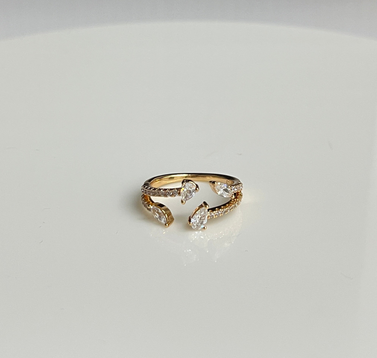 Aura Open-Cuff Ring