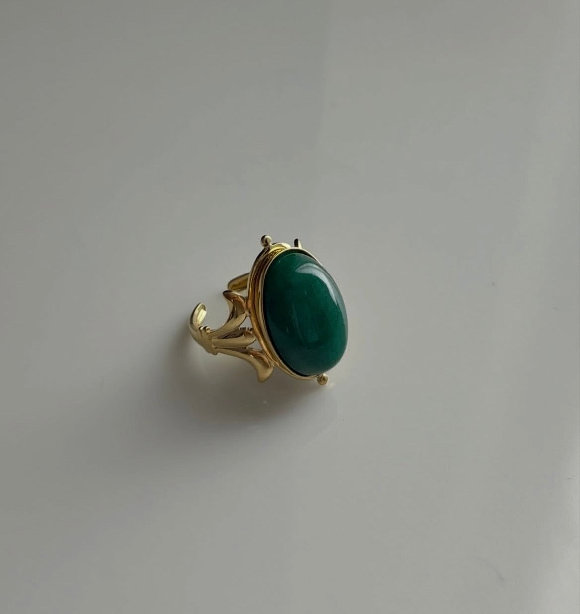 Emerald Eclipse Ring