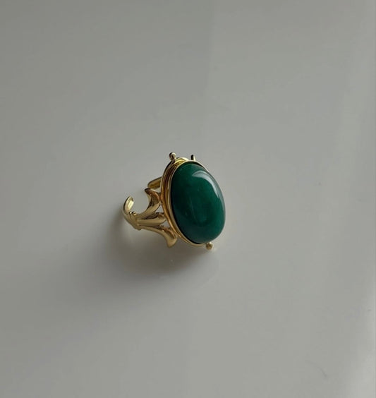 Emerald Eclipse Ring