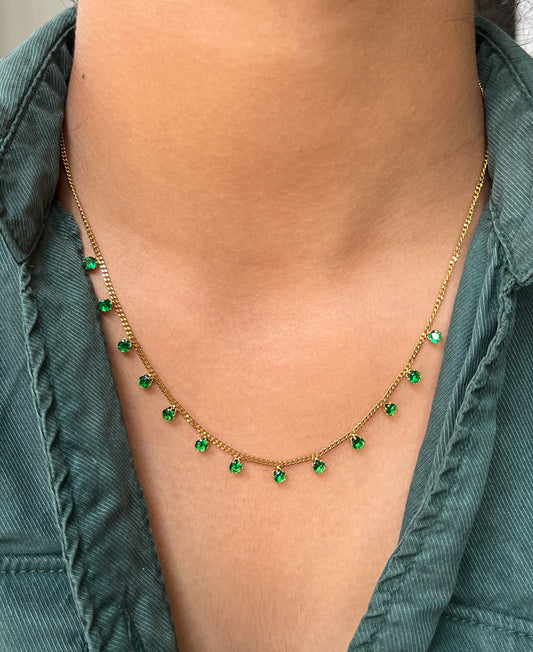 Green Stone necklace