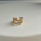 Aurora Criss-Cross Ring