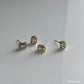Cushion-Cut Stud Earrings