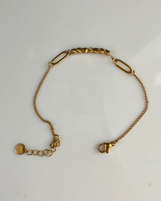 Valencia Textured Bar Bracelet