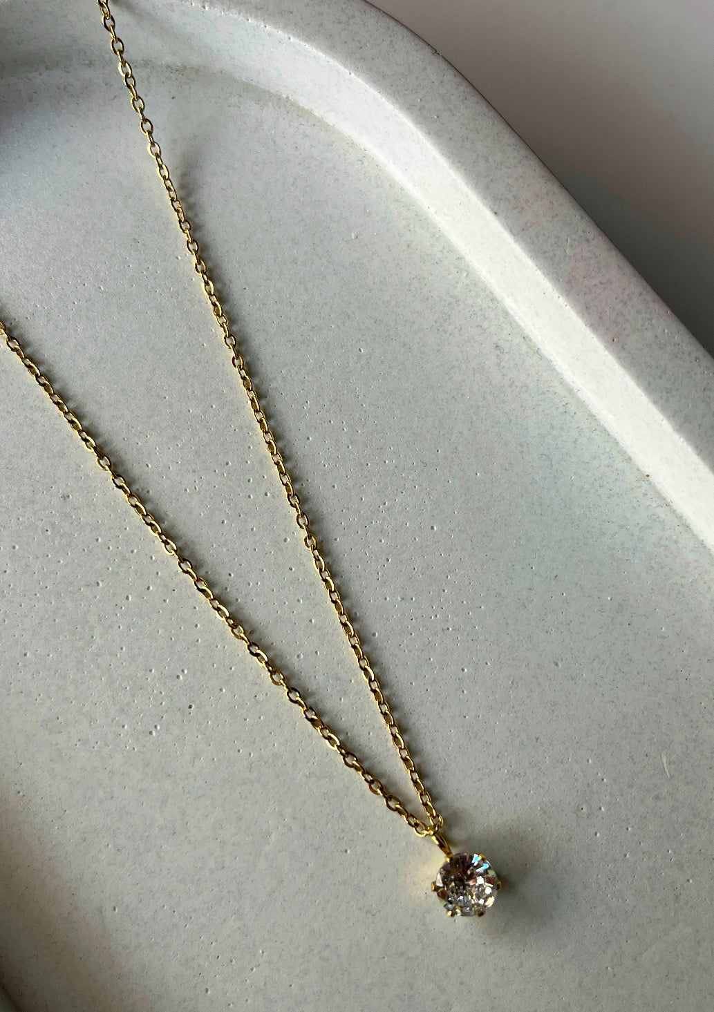 Solitaire Necklace