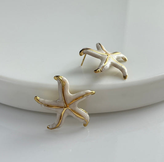 Star Fish Stud Earrings