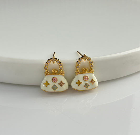 Ivory Blossom Earrings