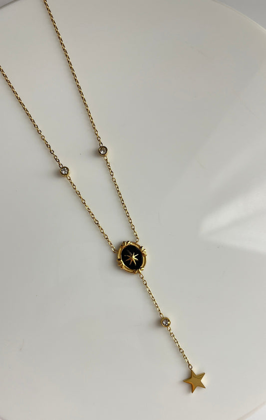 Drip-Drop Y Necklace