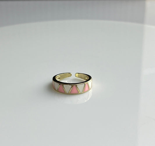 Blush Halo Ring