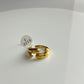 Sculpted Twist Ring