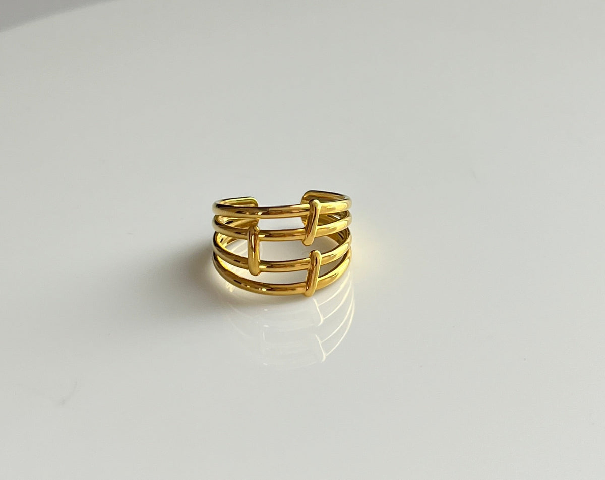 Luxe Link Stack Ring
