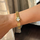 Clover Filigree Gold Bracelet