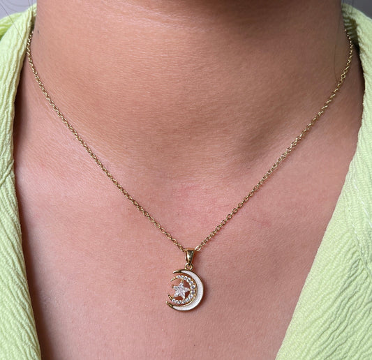 Star-Moon Necklace