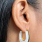 Mop Hoop Earrings