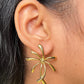 Golden Willow Drop Earrings