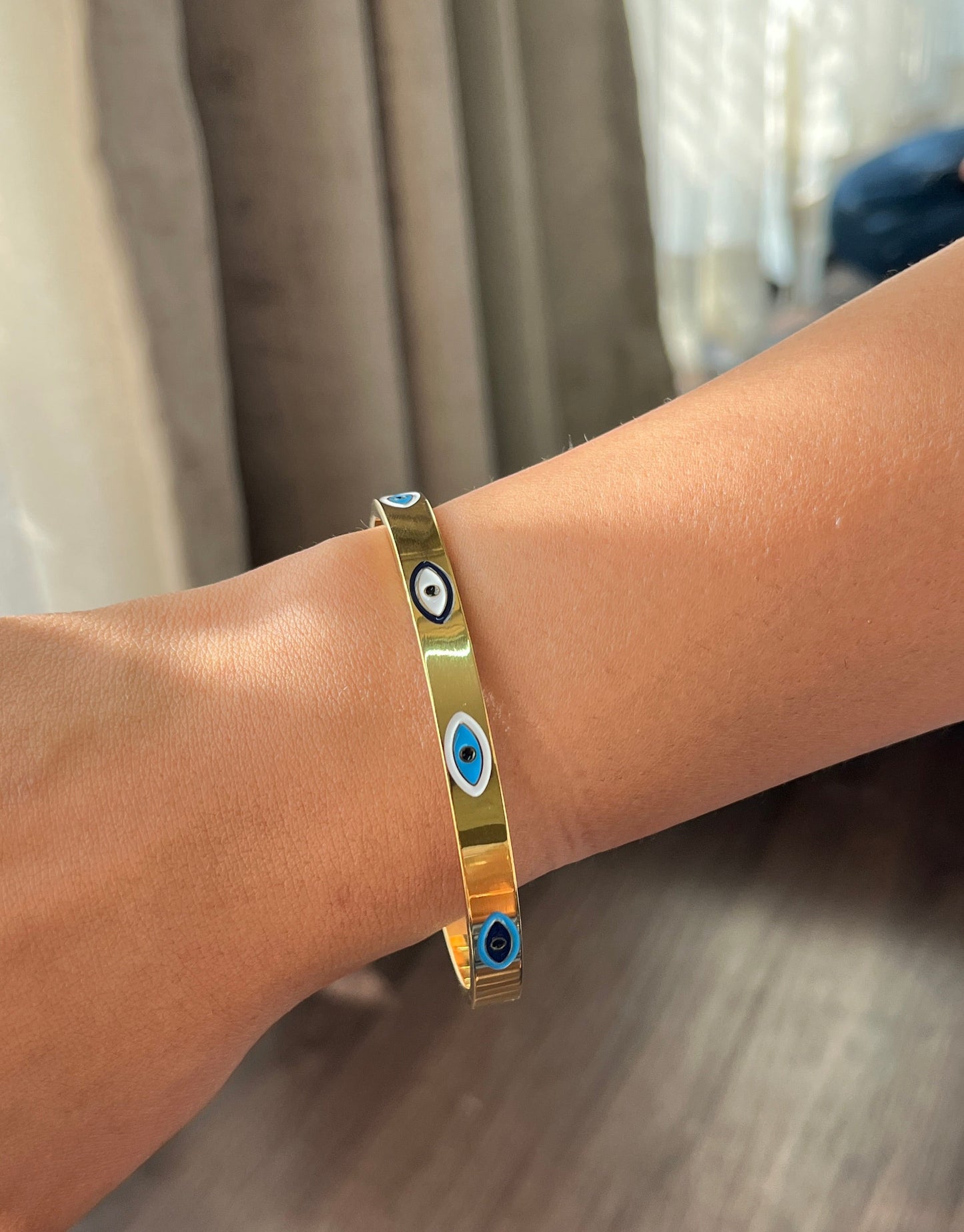 Nazar Glow Evil Eye Bangle