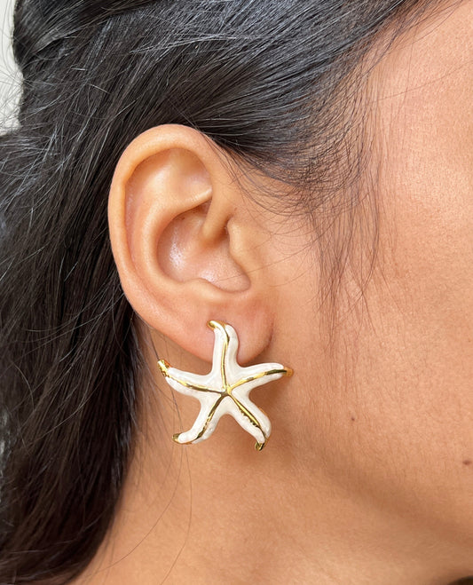 Star Fish Stud Earrings