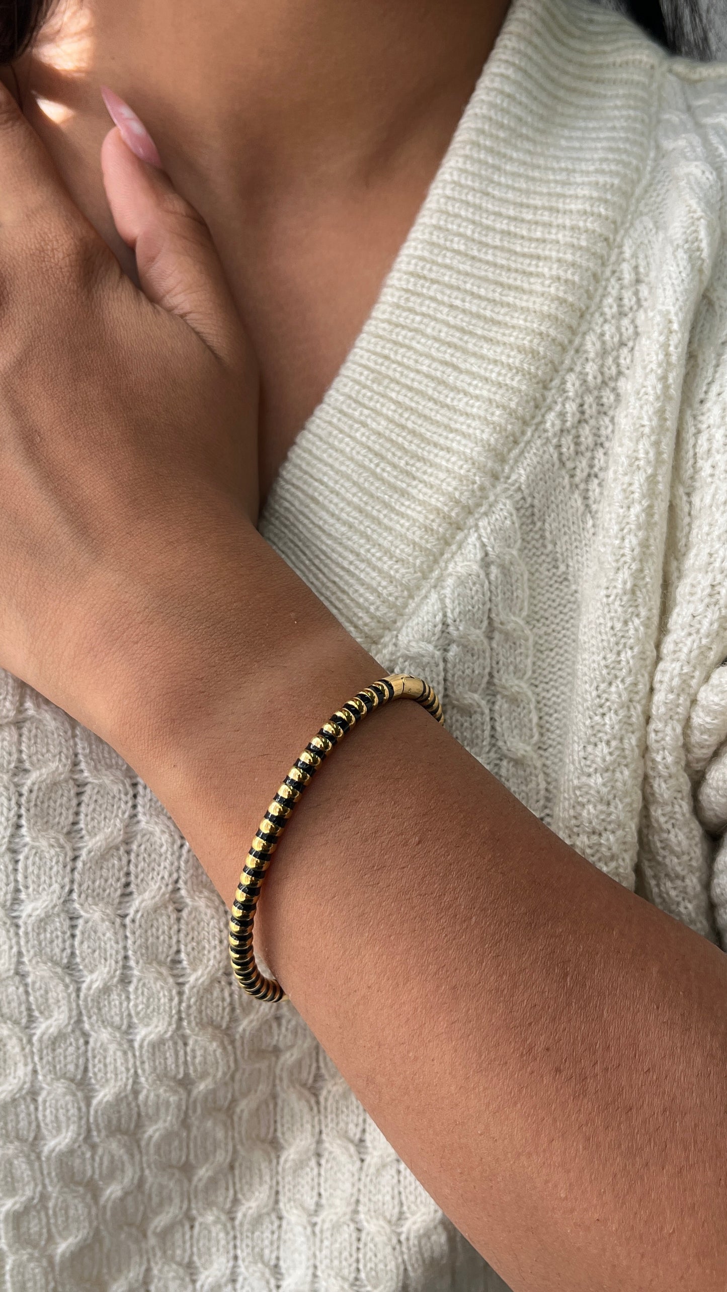Enamel Rhythm Bracelet