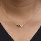 Minimalist Double-Heart Necklace