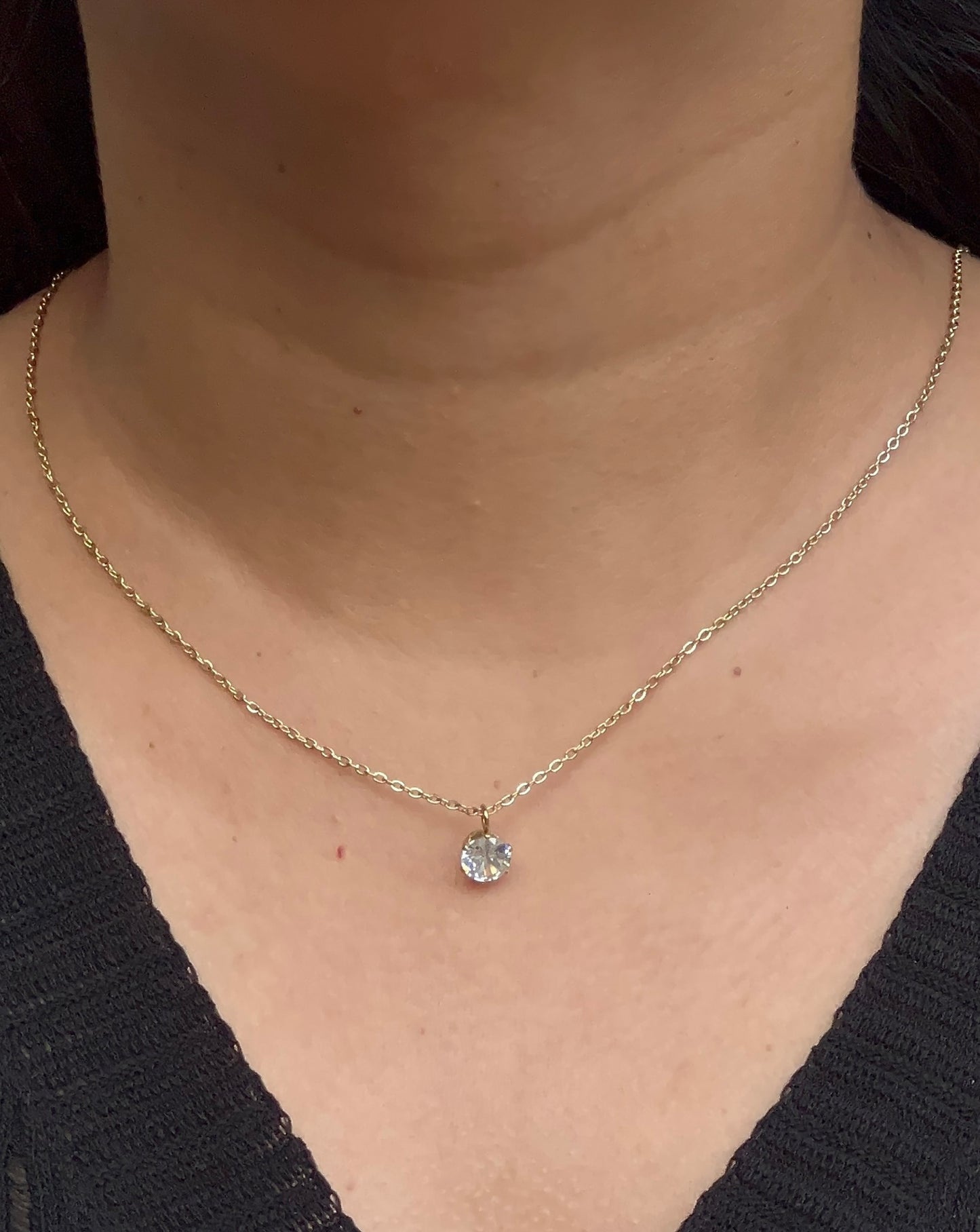Solitaire Necklace