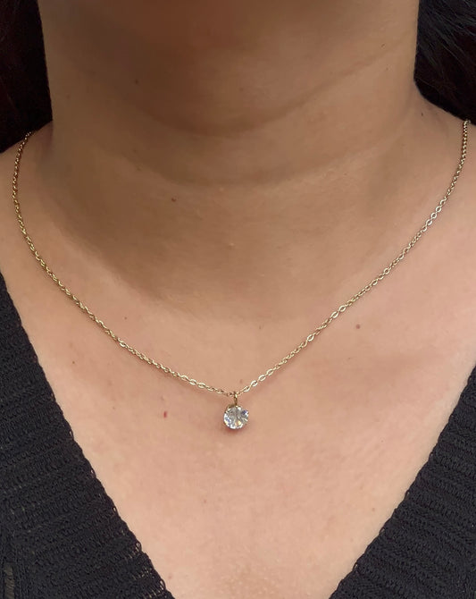Solitaire Necklace