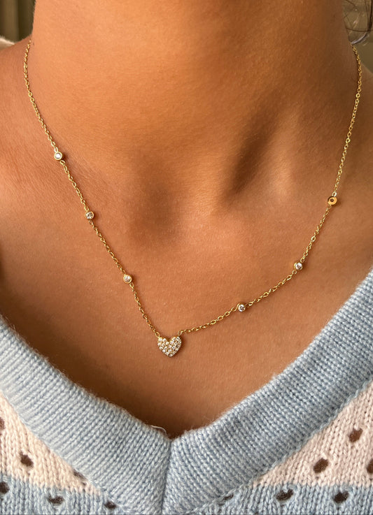 Elara Heart Necklace