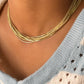 Cascade Multi-Strand Necklace