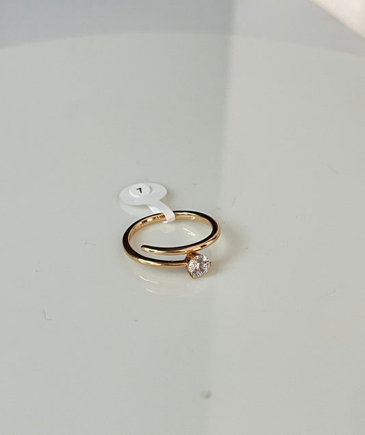 Round Solitaire Ring
