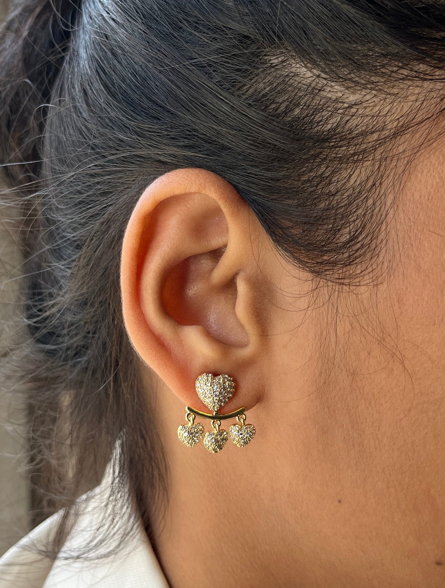 Cai Heart Earrings