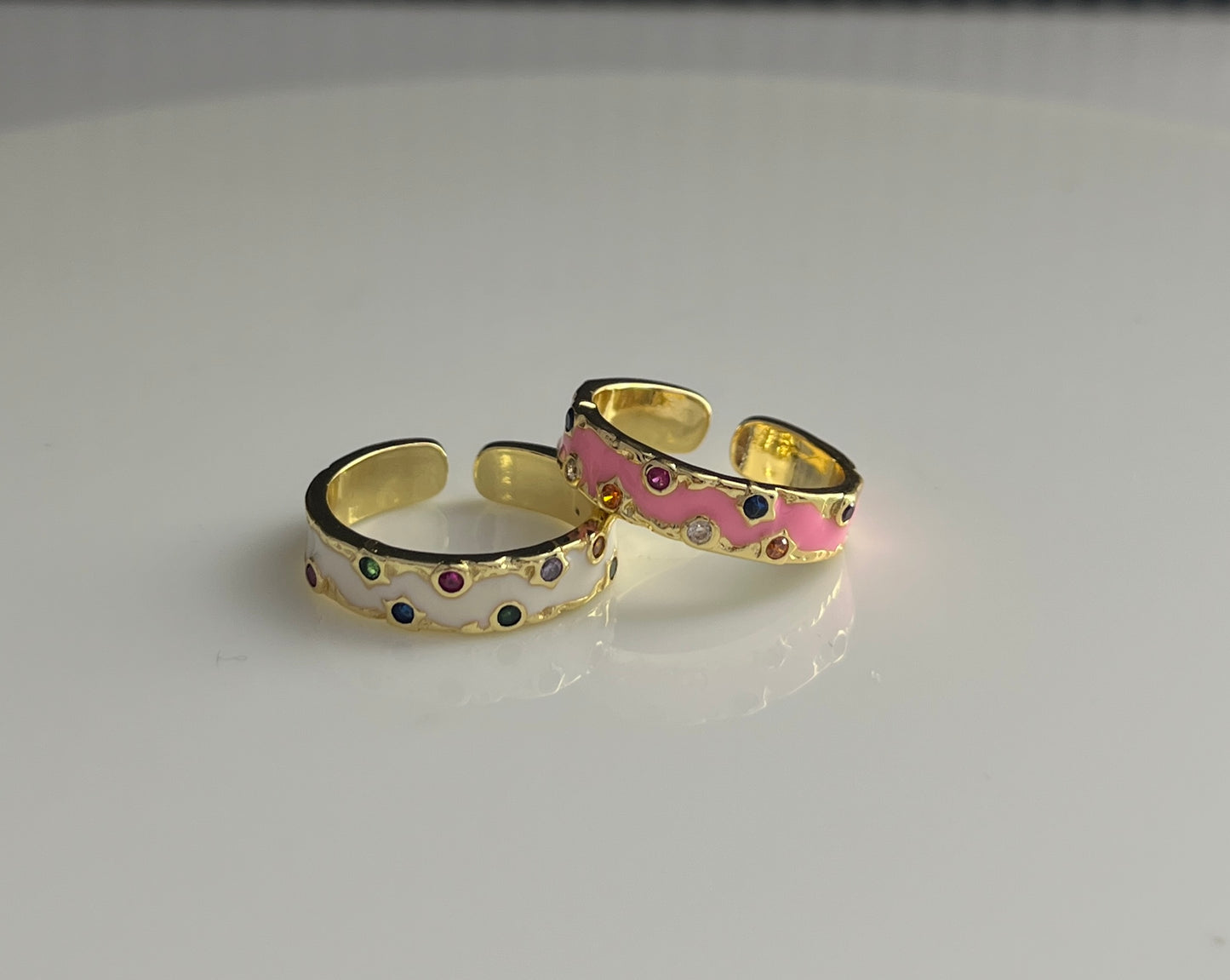 Confetti Glow Ring