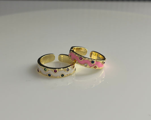 Confetti Glow Ring
