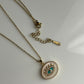 Enamel Evil eye Necklace