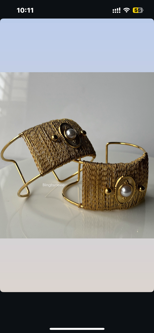Statement cuff bracelet