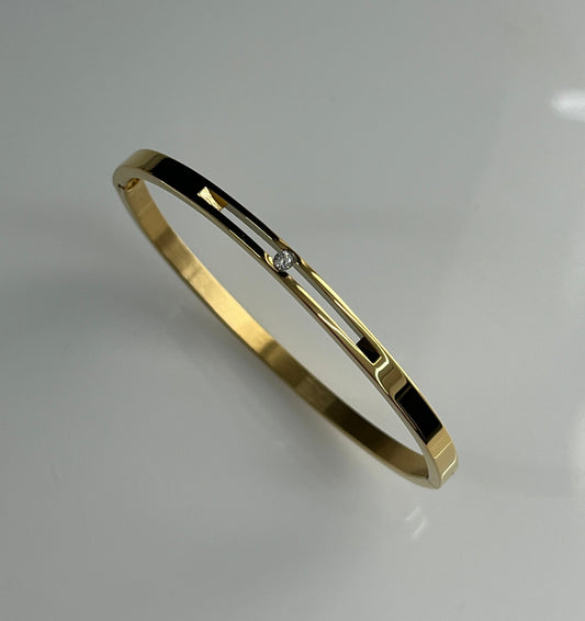 Meraki gold stud bracelet