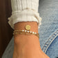 Solara Pearl Link Bracelet
