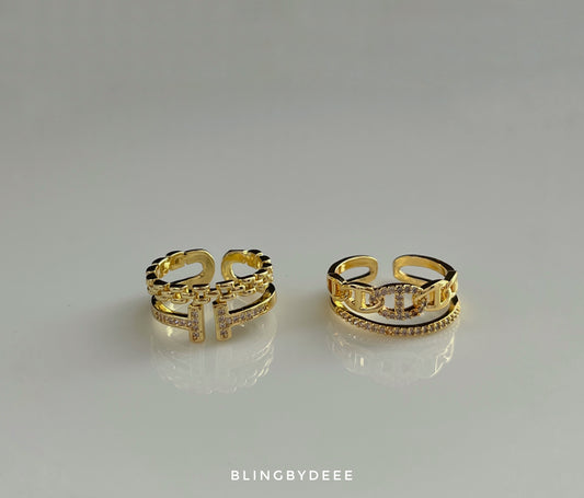 Aurelia Adjustable Rings