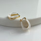 Mop Hoop Earrings