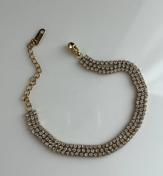 Layered Tennis Bracelet