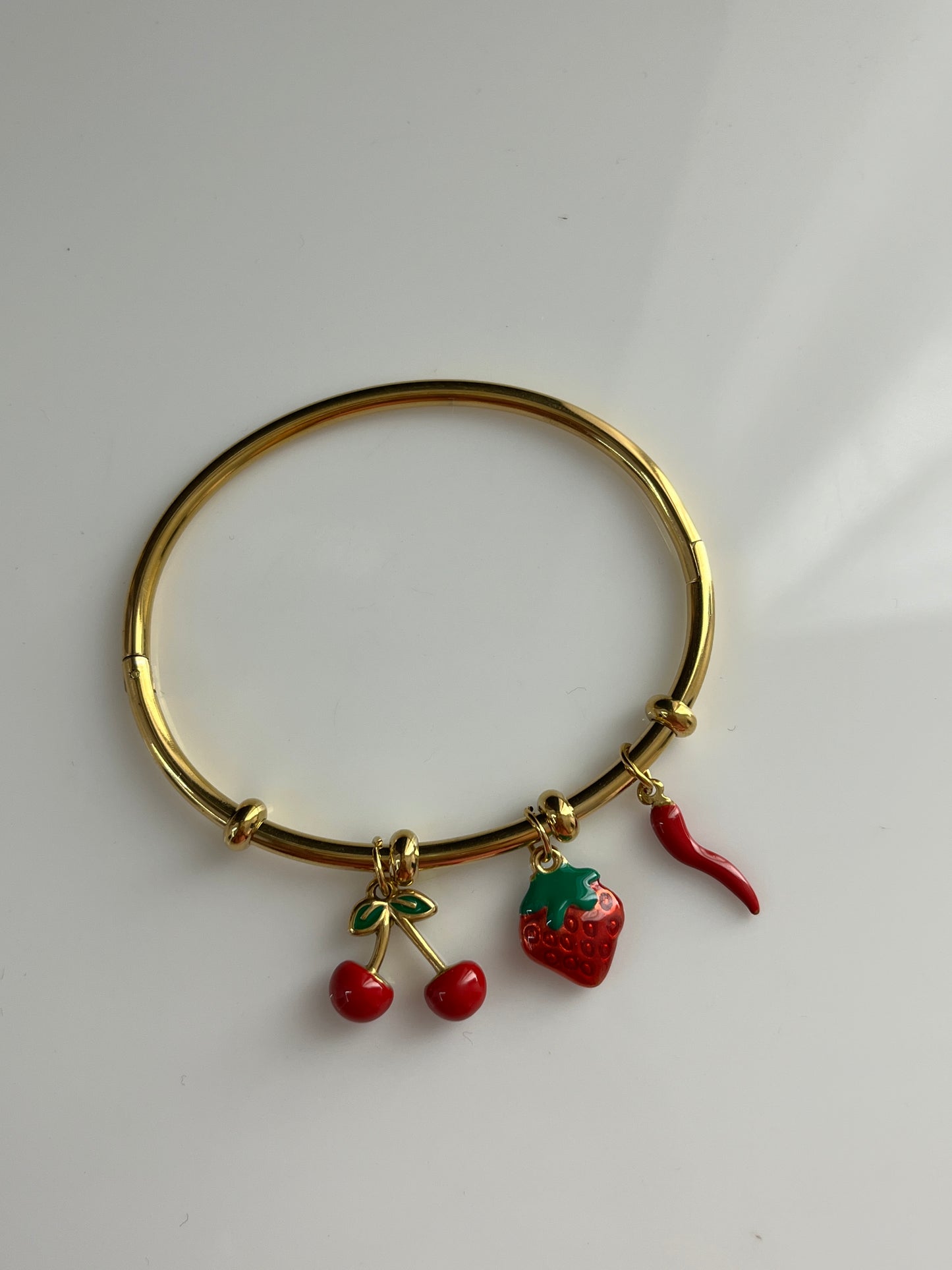 Fruity Charm Openable  Bracelet